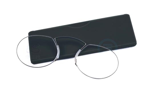 sříbrný dioptrický cvikr s černým pouzdrem | Oční optika Radlická ulice ...